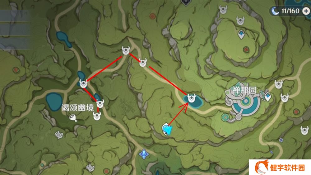 《原神》草神突破材料蕈兽孢子速刷路线攻略