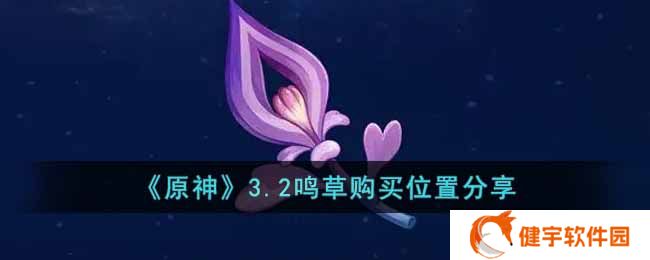 原神3.2鸣草购买位置在哪  3.2鸣草购买位置分享