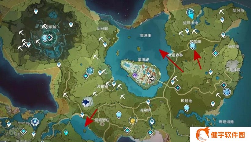 《原神》可莉炸鱼地点位置分享