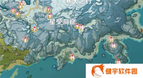《原神》所有绯红玉髓位置