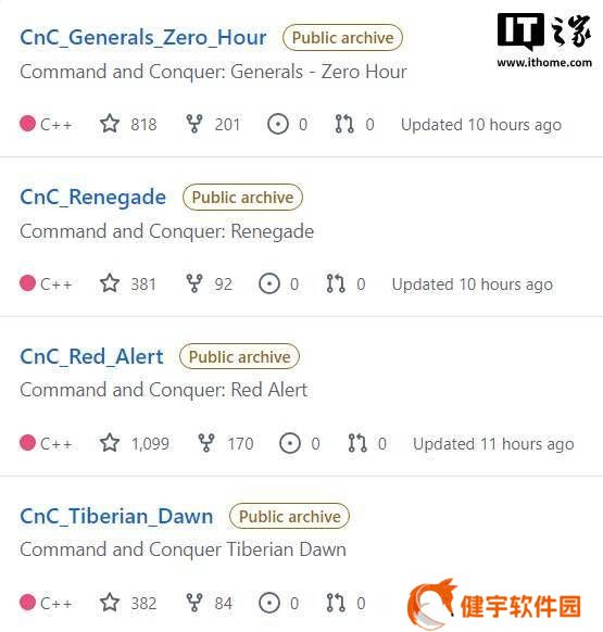 EA 宣布开源《命令与征服》系列四款经典，红警也在其中！