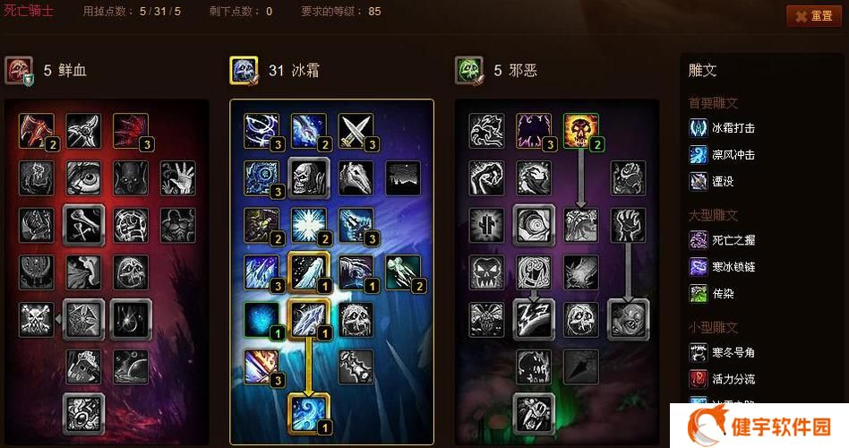 双手冰dk天赋推荐  双手冰dk天赋攻略