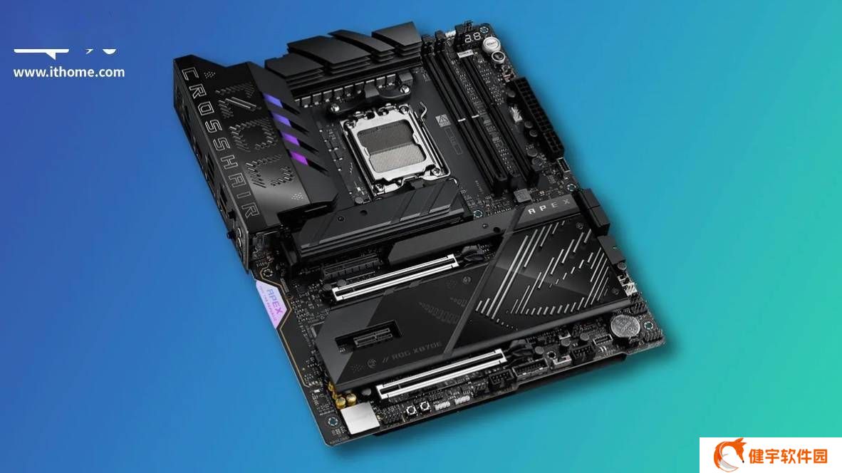 华硕ROG X870E Apex主板上新，快拆设计悄然升级解决金手指损伤问题