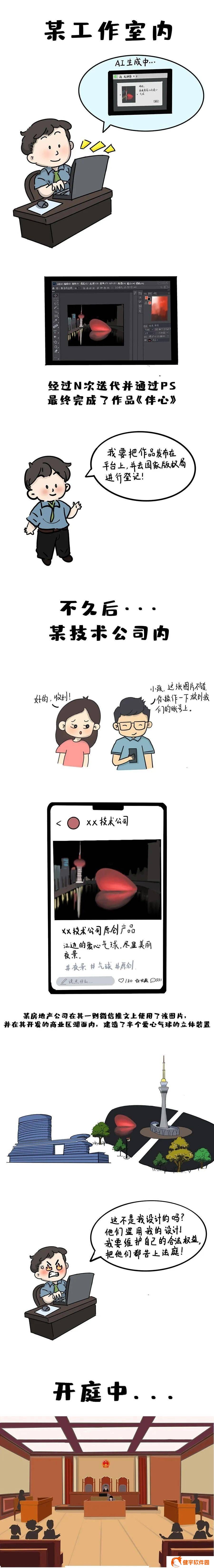 江苏AI生成图片著作权案宣判：创新设计获认可，作者享著作权！